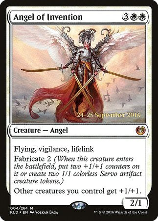 Angel of Invention [Kaladesh Promos] | Cracking-Singles