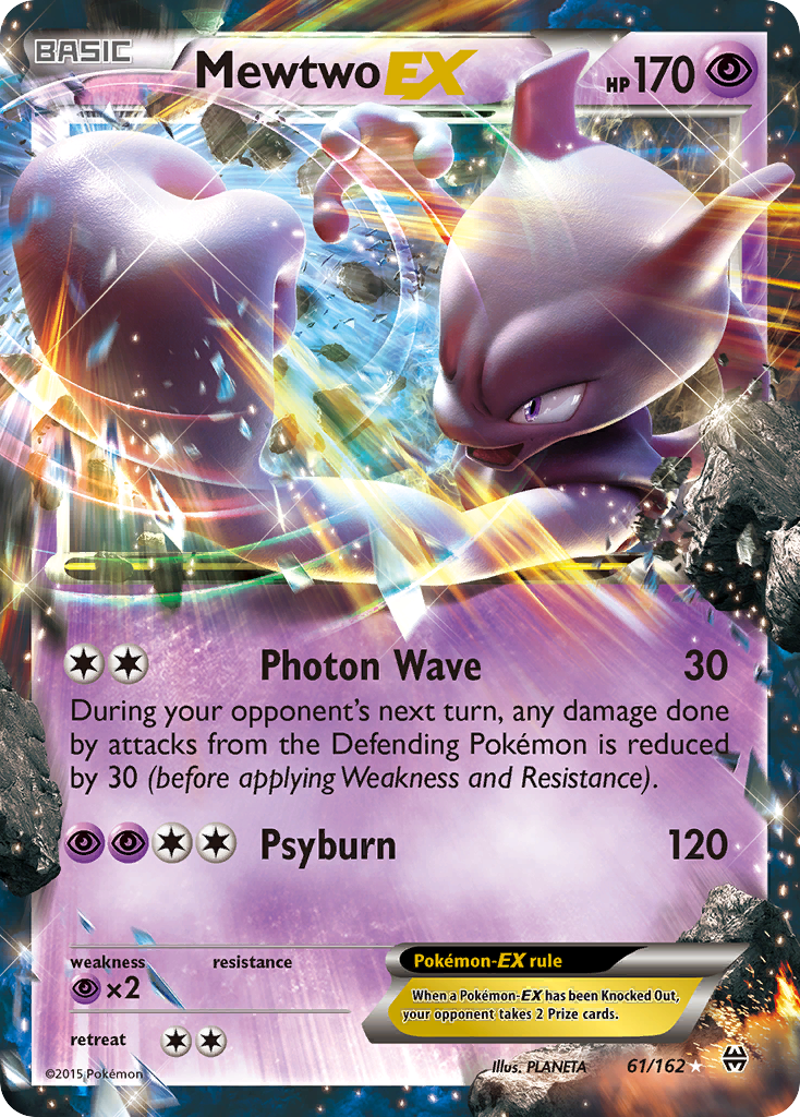 Mewtwo EX (61/162) [XY: BREAKthrough] | Cracking-Singles