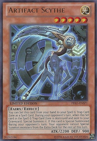 Artifact Scythe [PRIO-ENSP1] Ultra Rare | Cracking-Singles