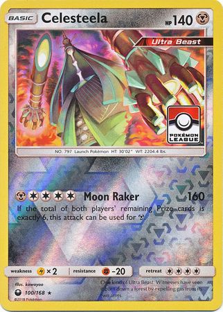 Celesteela (100/168) (League Promo) [Sun & Moon: Celestial Storm] | Cracking-Singles