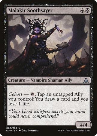 Malakir Soothsayer [Oath of the Gatewatch] | Cracking-Singles