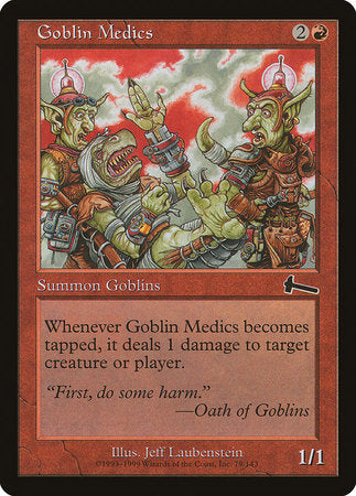 Goblin Medics [Urza's Legacy] | Cracking-Singles