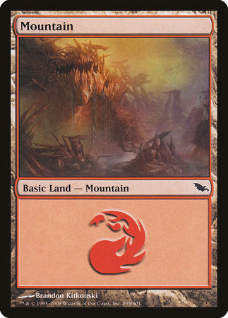 Mountain (295) [Shadowmoor] | Cracking-Singles