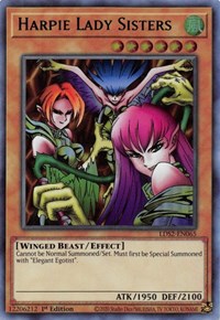 Harpie Lady Sisters (Green) [LDS2-EN065] Ultra Rare | Cracking-Singles