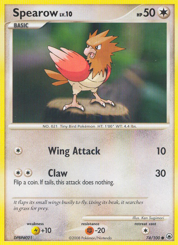 Spearow (74/100) [Diamond & Pearl: Majestic Dawn] | Cracking-Singles