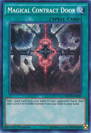 Magical Contract Door [MVP1-ENS20] Secret Rare | Cracking-Singles