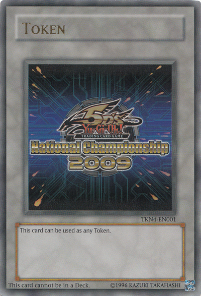 Yu-Gi-Oh 5D's 2009 National Championship Token [TKN4-EN001] Ultra Rare | Cracking-Singles