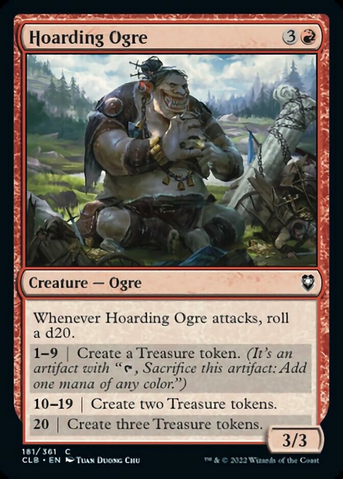 Hoarding Ogre [Commander Legends: Battle for Baldur's Gate] | Cracking-Singles