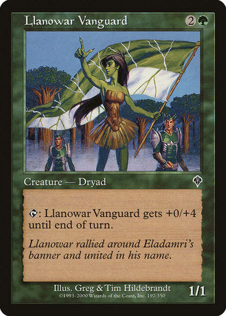 Llanowar Vanguard [Invasion] | Cracking-Singles