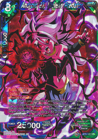 Android 21, Violent Predator [BT8-122] | Cracking-Singles