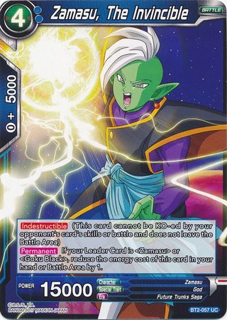 Zamasu, The Invincible [BT2-057] | Cracking-Singles