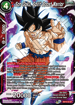 Son Goku, Spirit Boost Warrior (Starter Deck - Pride of the Saiyans) (SD15-03) [Cross Spirits] | Cracking-Singles