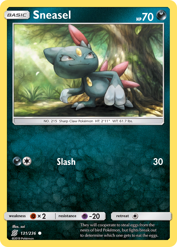 Sneasel (131/236) [Sun & Moon: Unified Minds] | Cracking-Singles