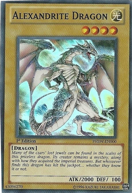 Alexandrite Dragon [PHSW-EN000] Super Rare | Cracking-Singles