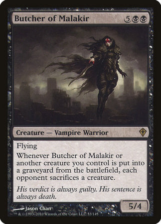 Butcher of Malakir [Worldwake] | Cracking-Singles