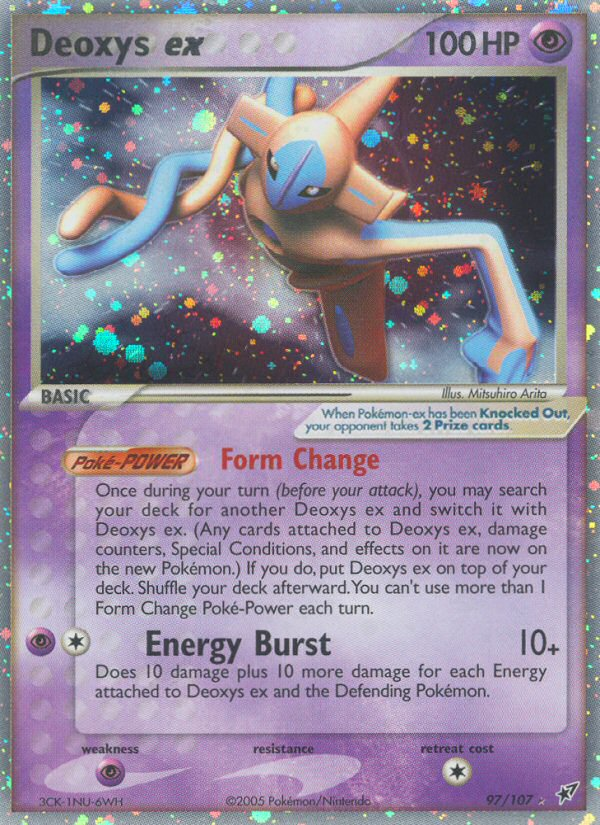 Deoxys ex (97/107) [EX: Deoxys] | Cracking-Singles