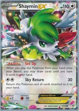 Shaymin EX (77/108) (The Flying Hammer - Rowan Stavenow) [World Championships 2015] | Cracking-Singles