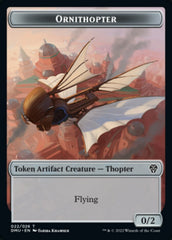 Soldier // Ornithopter Double-sided Token [Dominaria United Tokens] | Cracking-Singles