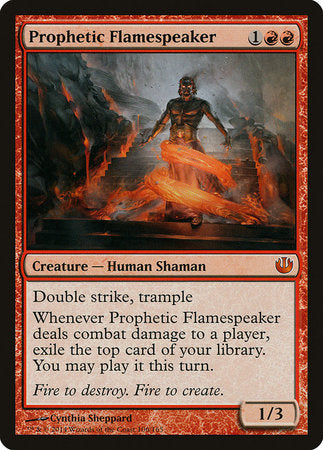 Prophetic Flamespeaker [Journey into Nyx] | Cracking-Singles