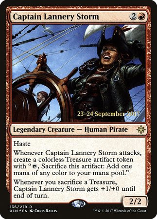 Captain Lannery Storm [Ixalan Promos] | Cracking-Singles