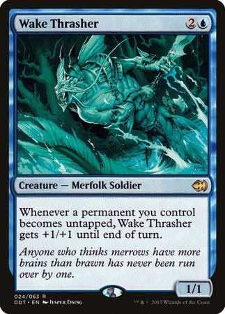 Wake Thrasher [Duel Decks: Merfolk vs. Goblins] | Cracking-Singles