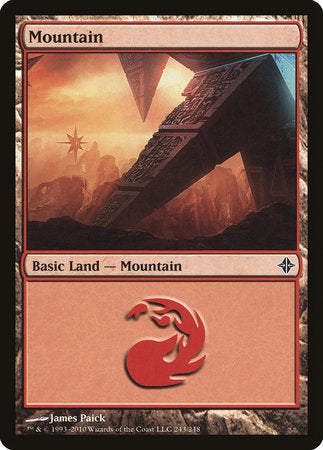 Mountain (243) [Rise of the Eldrazi] | Cracking-Singles