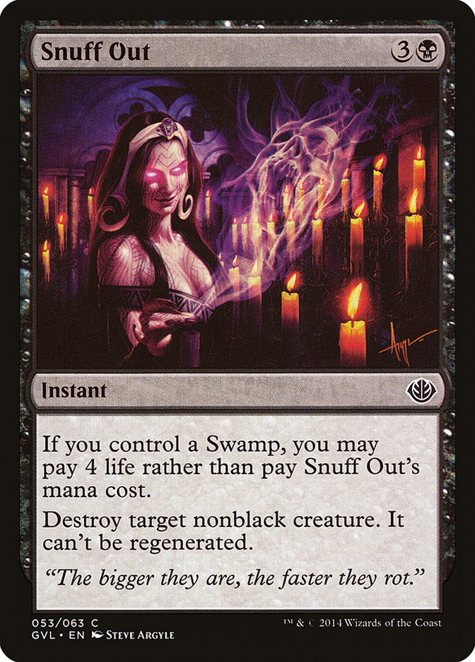 Snuff Out (Garruk vs. Liliana) [Duel Decks Anthology] | Cracking-Singles