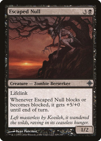 Escaped Null [Rise of the Eldrazi] | Cracking-Singles