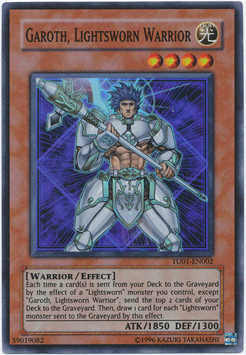 Garoth, Lightsworn Warrior [TU01-EN002] Super Rare | Cracking-Singles