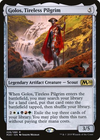 Golos, Tireless Pilgrim [Core Set 2020 Promos] | Cracking-Singles