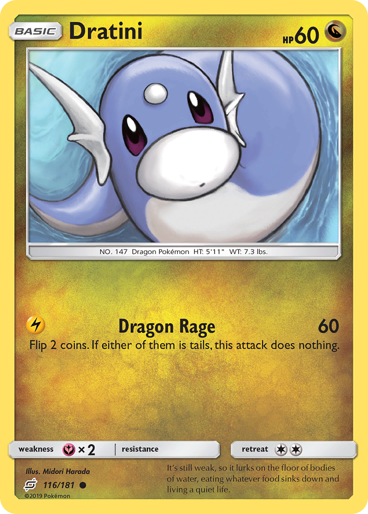 Dratini (116/181) [Sun & Moon: Team Up] | Cracking-Singles