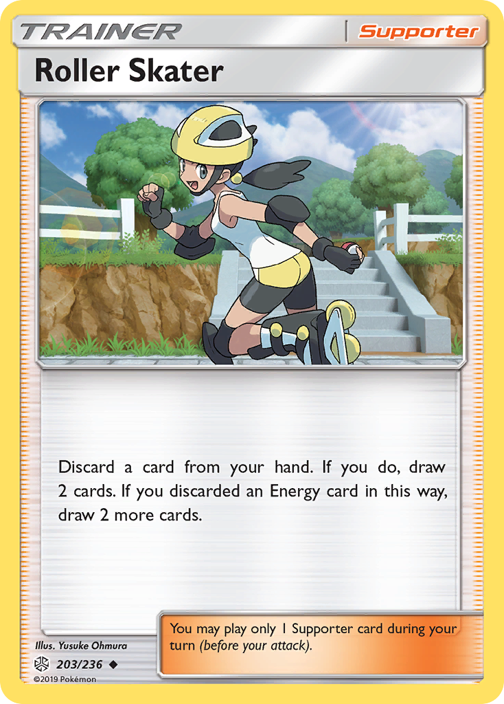 Roller Skater (203/236) [Sun & Moon: Cosmic Eclipse] | Cracking-Singles