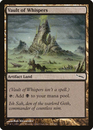 Vault of Whispers [Mirrodin] | Cracking-Singles