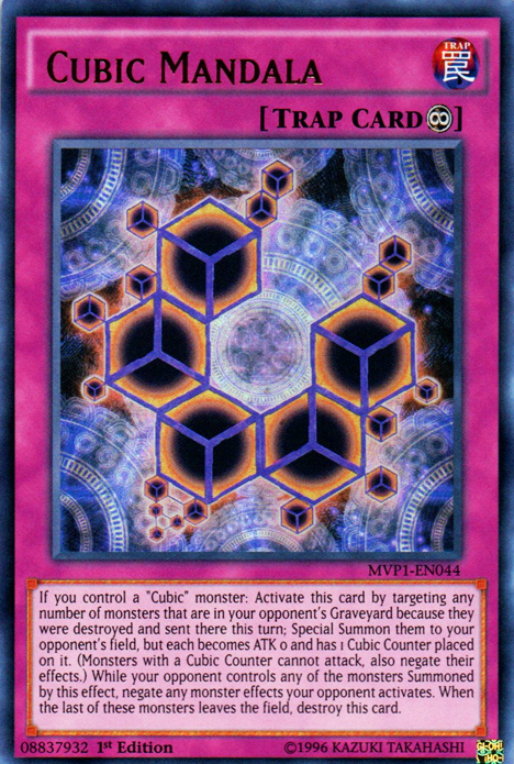 Cubic Mandala [MVP1-EN044] Ultra Rare | Cracking-Singles