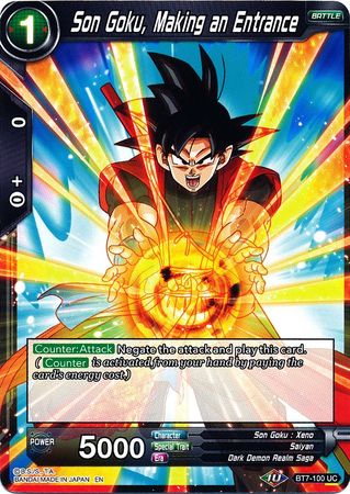 Son Goku, Making an Entrance [BT7-100] | Cracking-Singles