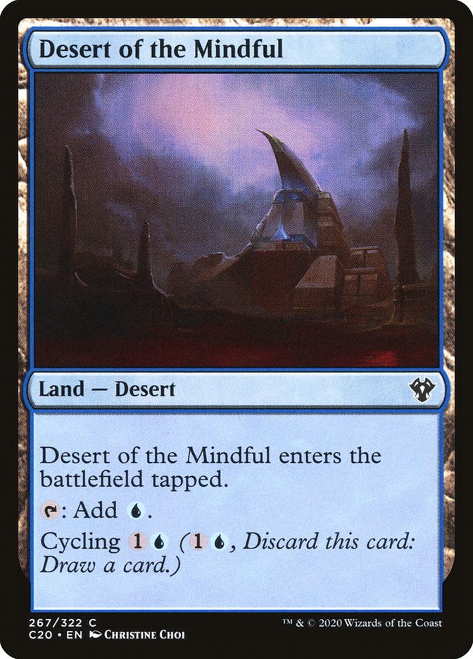 Desert of the Mindful [Commander 2020] | Cracking-Singles