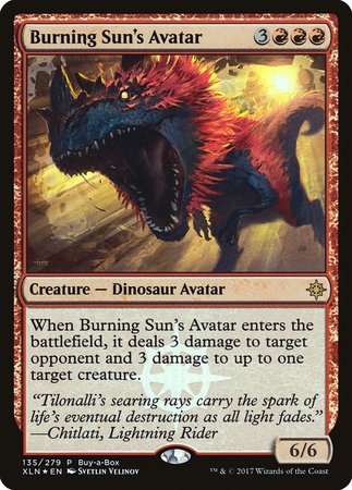 Burning Sun's Avatar [Ixalan Promos] | Cracking-Singles