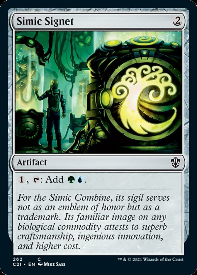 Simic Signet [Commander 2021] | Cracking-Singles