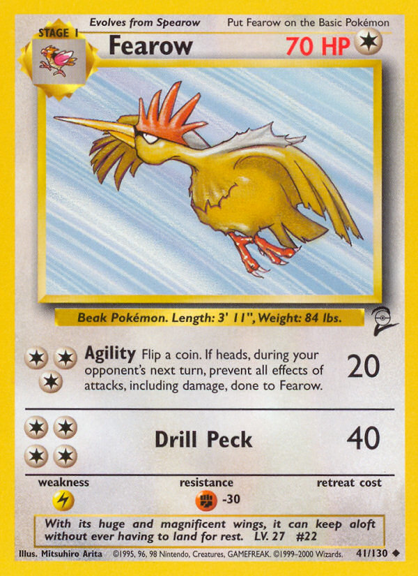 Fearow (41/130) [Base Set 2] | Cracking-Singles