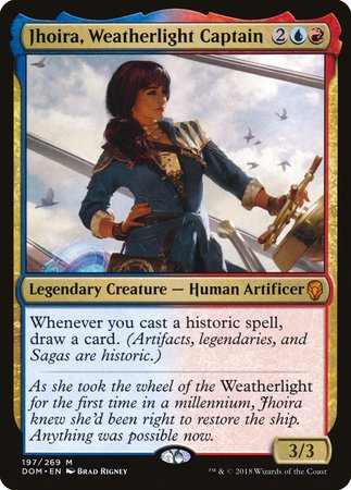 Jhoira, Weatherlight Captain [Dominaria] | Cracking-Singles