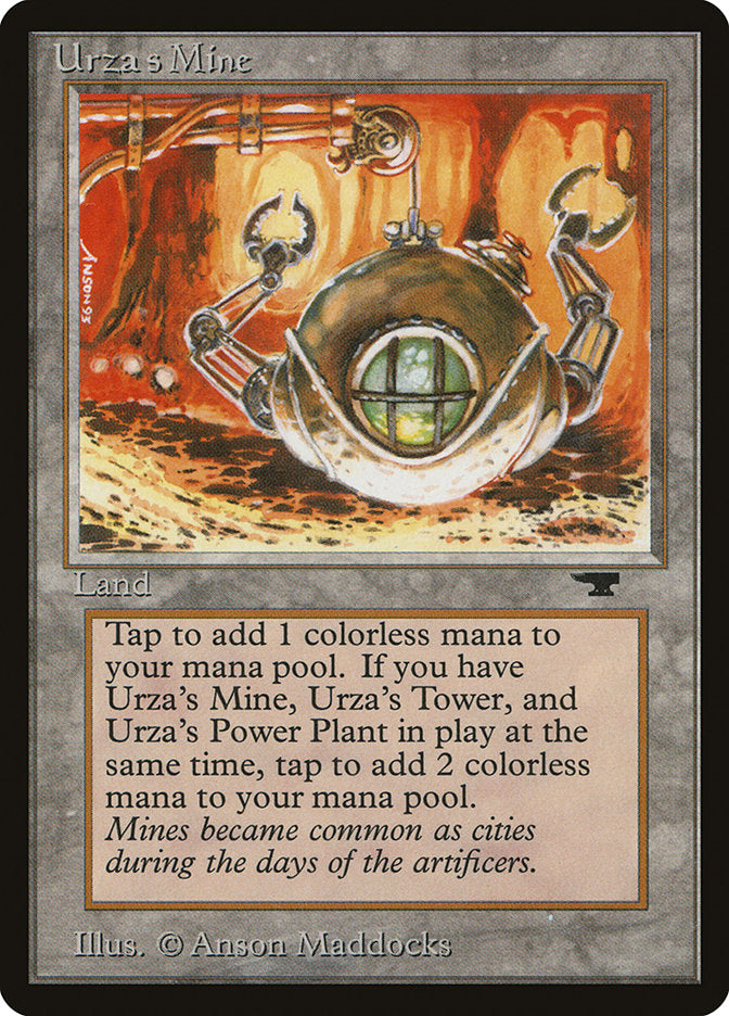 Urza's Mine (Orange Background) [Antiquities] | Cracking-Singles