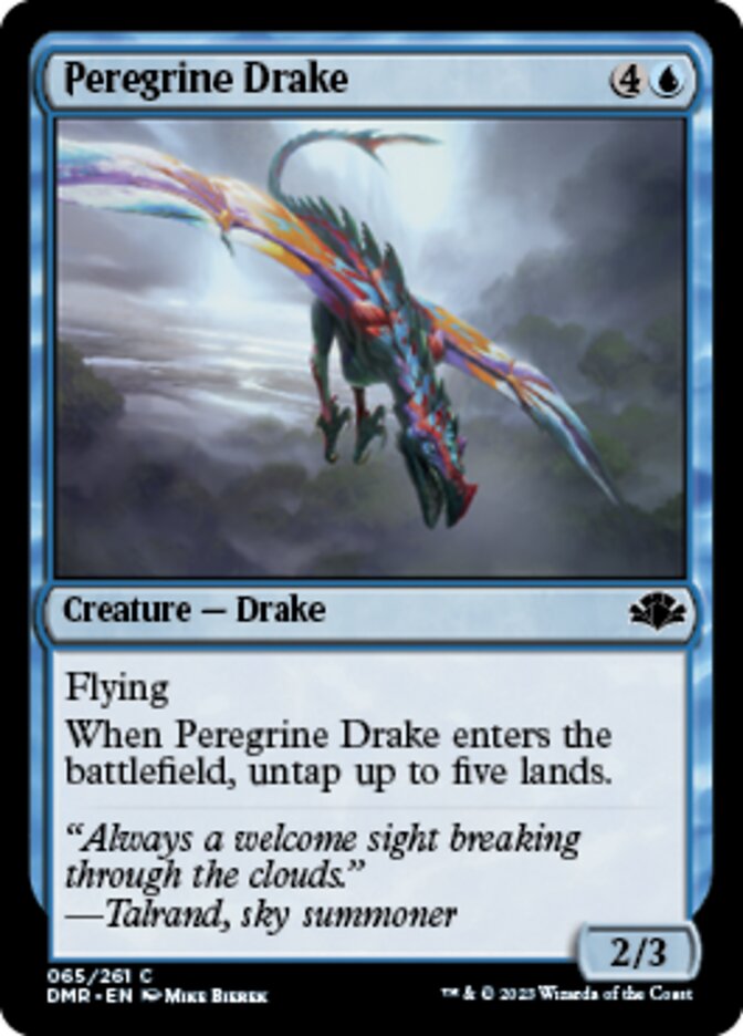 Peregrine Drake [Dominaria Remastered] | Cracking-Singles