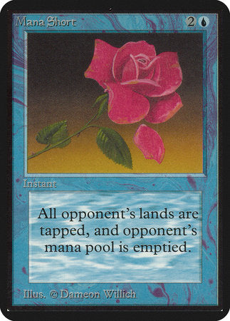 Mana Short [Limited Edition Alpha] | Cracking-Singles