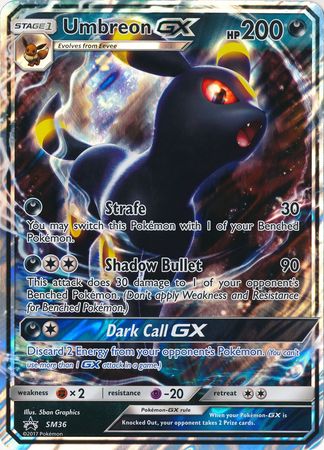 Umbreon GX (SM36) (Jumbo Card) [Sun & Moon: Black Star Promos] | Cracking-Singles