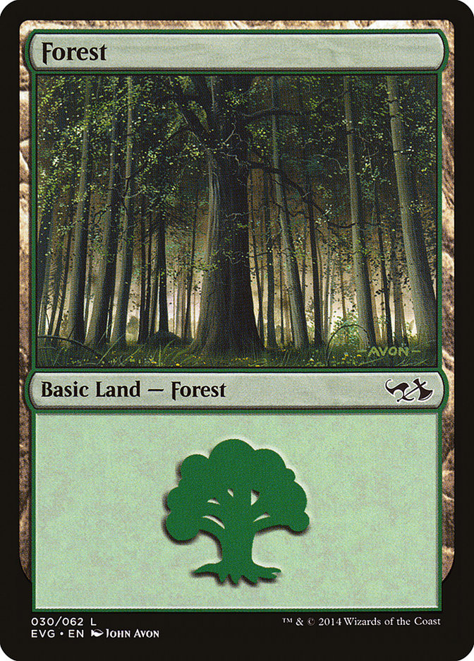 Forest (30) (Elves vs. Goblins) [Duel Decks Anthology] | Cracking-Singles