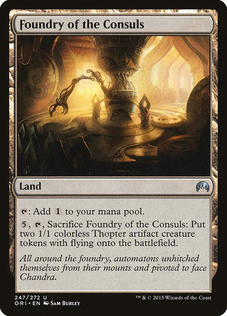 Foundry of the Consuls [Magic Origins] | Cracking-Singles