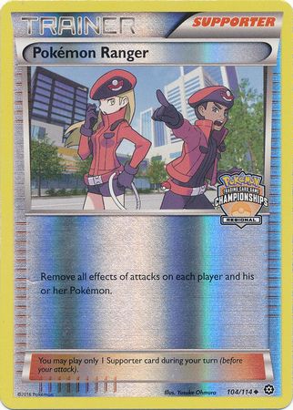 Pokemon Ranger (104/114) (Championship Promo) [XY: Steam Siege] | Cracking-Singles