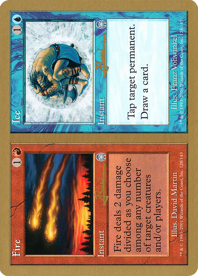 Fire // Ice (Antoine Ruel) [World Championship Decks 2001] | Cracking-Singles