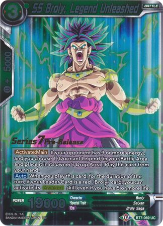 SS Broly, Legend Unleashed [BT7-069_PR] | Cracking-Singles