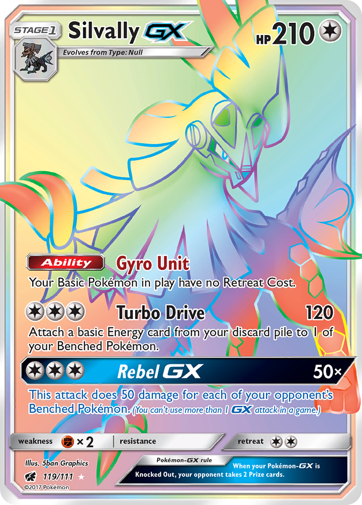 Silvally GX (119/111) [Sun & Moon: Crimson Invasion] | Cracking-Singles